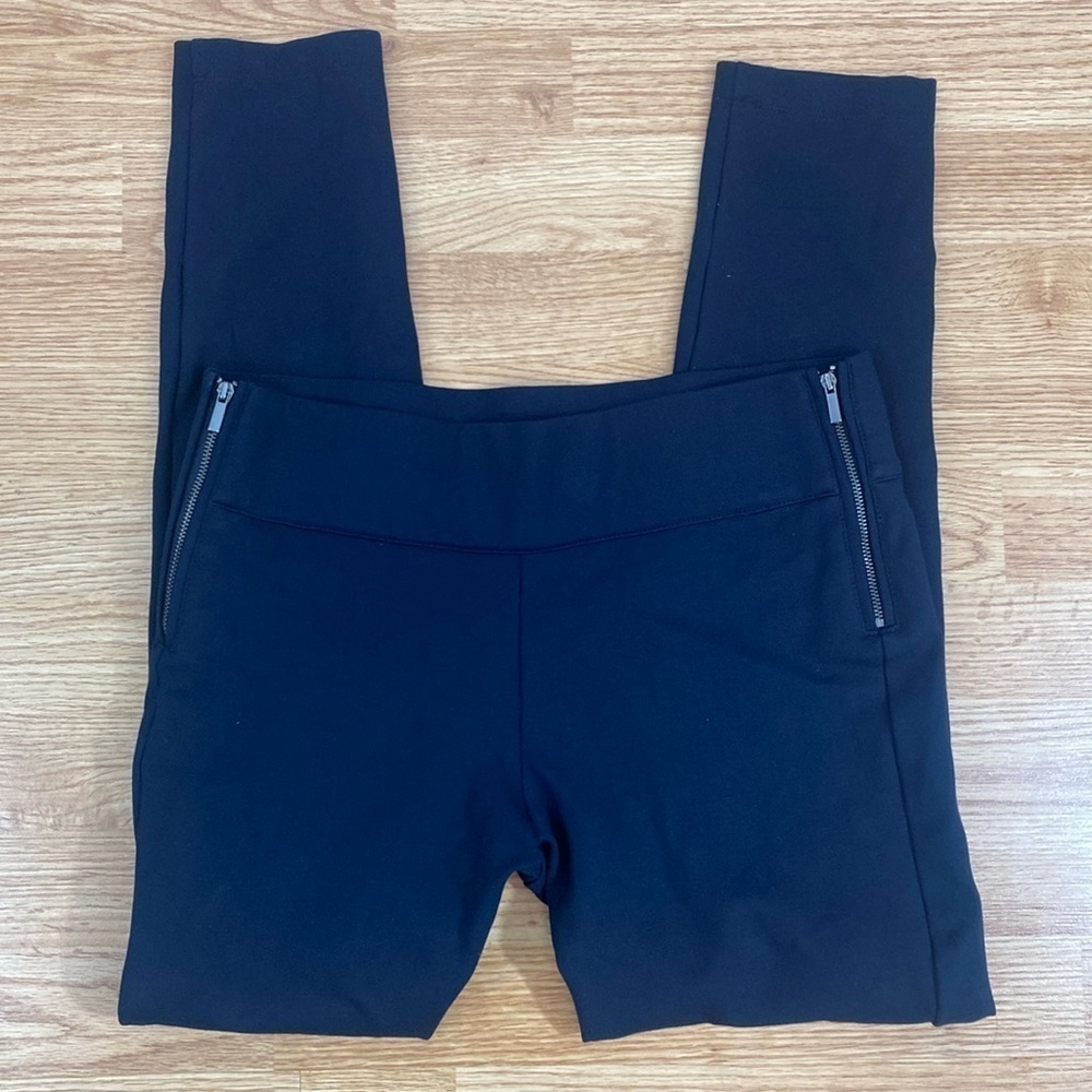 Zara‎ Trafaluc Navy Ponte Pants